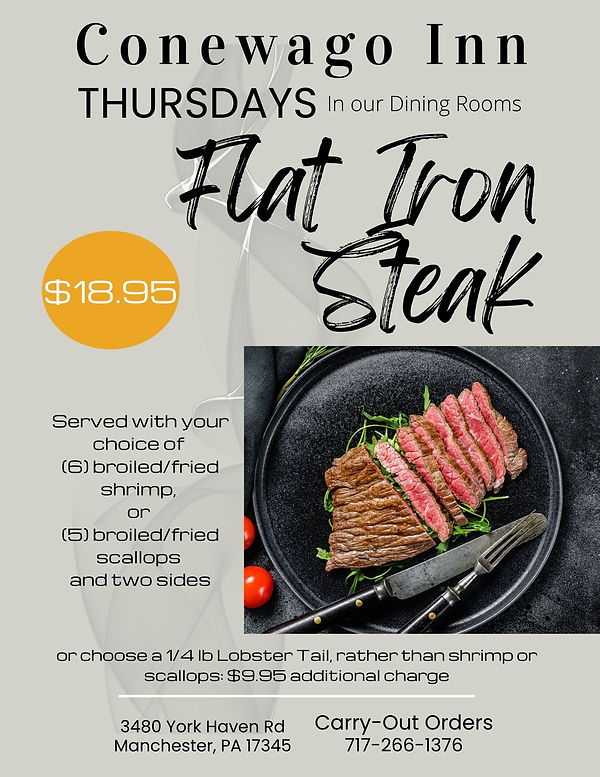 Specials Conewago Inn